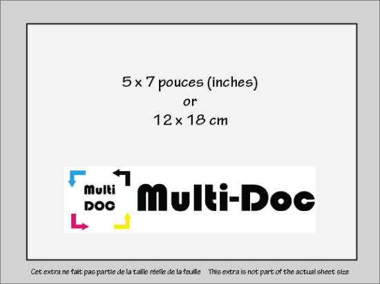 Image de Impression Photo 5" x 7"